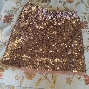 Lauren Conrad full beaded skirt